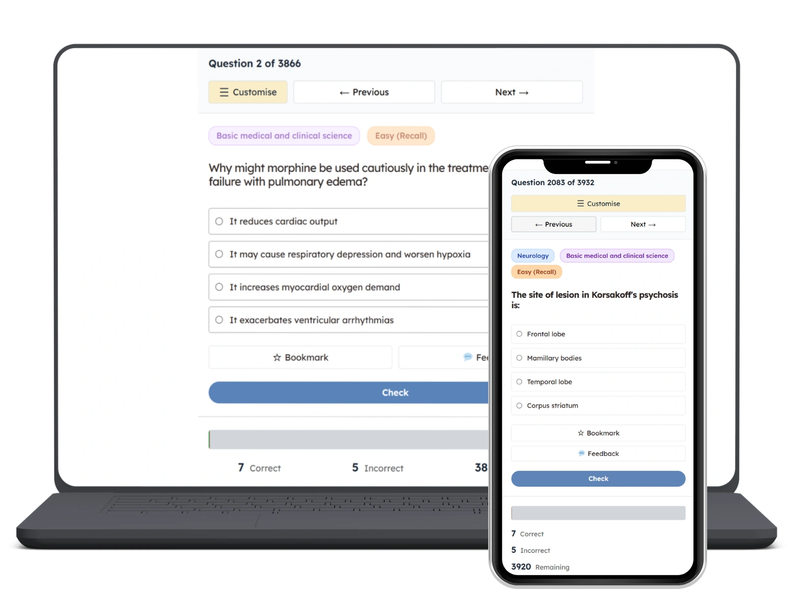 Armando Hasudungan Quiz Bank works on all devices.